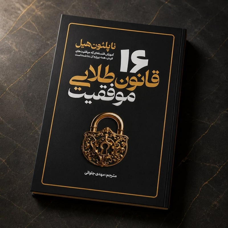 کتاب 16 قانون طلایی موفقیت (ناپلئون هیل) جلد شومیز انتشارات ازرمیدخت